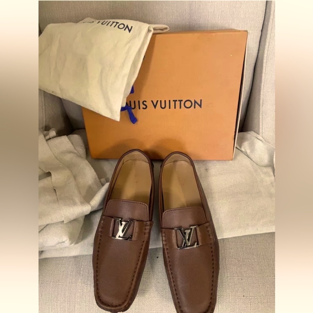 Louis Vuitton Monte Carlo Driving Mocassin Loafers . LV 12/ US 13/ EU 46